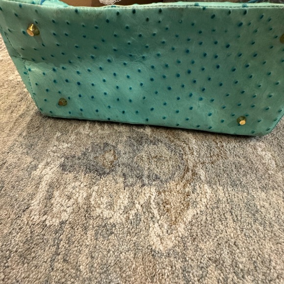 Elaine Turner Turquoise Satchel Bag - Picture 6 of 6